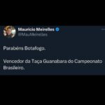 Maurício Meirelles Instagram – Eu sempre vejo otimismo. 

Agora é aguardar o vencedor do segundo turno e vamos pra final. 🔥🔥🔥