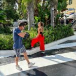 Maura Rivera Instagram - Detenerse? …….. jamás 💪🏼🎥🩵 👟 @skecherschile 🎥 @nicolasjullian #work #lincolnroad #miamibeach #skechersuno Miami Beach, Florida
