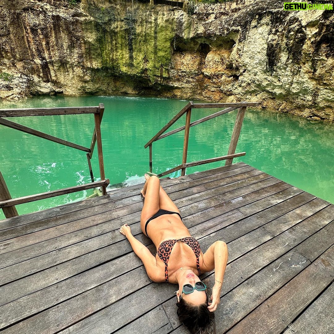 Maura Rivera Instagram - La magia del Cenote en @almamayaresort Cancún, Quintana Roo