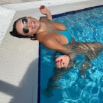 Maura Rivera Instagram - De la lluvia al sol del sol a la lluvia 🩵🩵🩵🩵🩵
