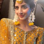 Mawra Hocane Instagram - NOOOO it’s not my wedding, not now, not next week, not next month, not this year… now if we are done with the gossip.. here’s a little bts from my next..ty! ☺️🫶🏻 sweetest outfit by @mohsin.naveed.ranjha mua @imranaslammua Karachi کراچی