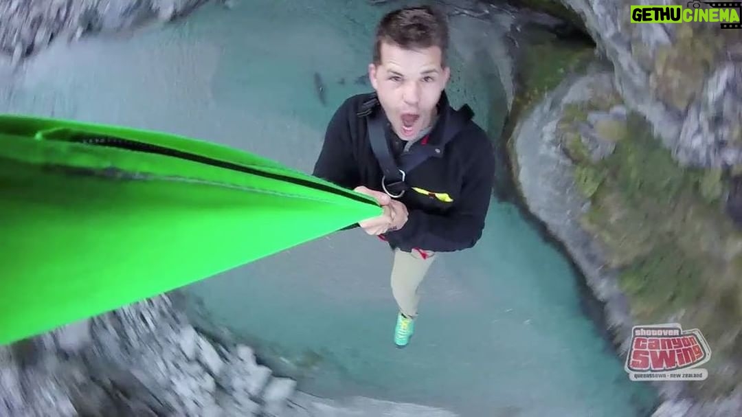 Max Carver - 33.8K Likes - Well... that was fun. Made a considerable contribution to the swear bucket #shotovercanyonswing