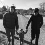 Max Carver Instagram - Happy Holidays from Uncle Max and Uncle Charlie. Little Max sends his best.