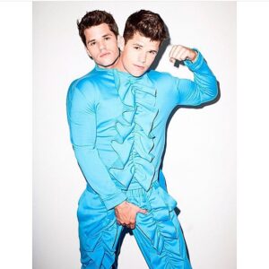 Max Carver Instagram - Amazing shoot with @terryrichardson as styled by @nicolaformichetti and with my bro @charliecarverofficial featured in @manabouttownuk #GrabACopy