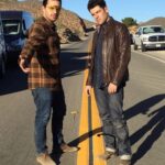Max Greenfield Instagram - Blessed to travel this road with you brother. Happy 50th @mrjakejohnson #birthday #halfcentury 🙏