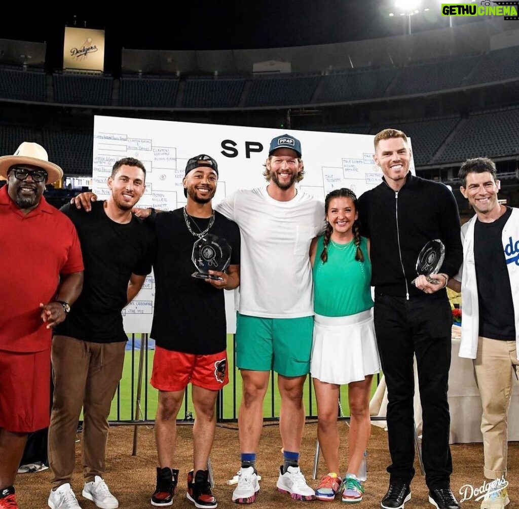 Max Greenfield Instagram - Thank you to @claytonkershaw and @ellenkershaw for having @cedtheentertainer and I at #pingpong4purpose Wonderful people. Wonderful cause. @kershawschallenge