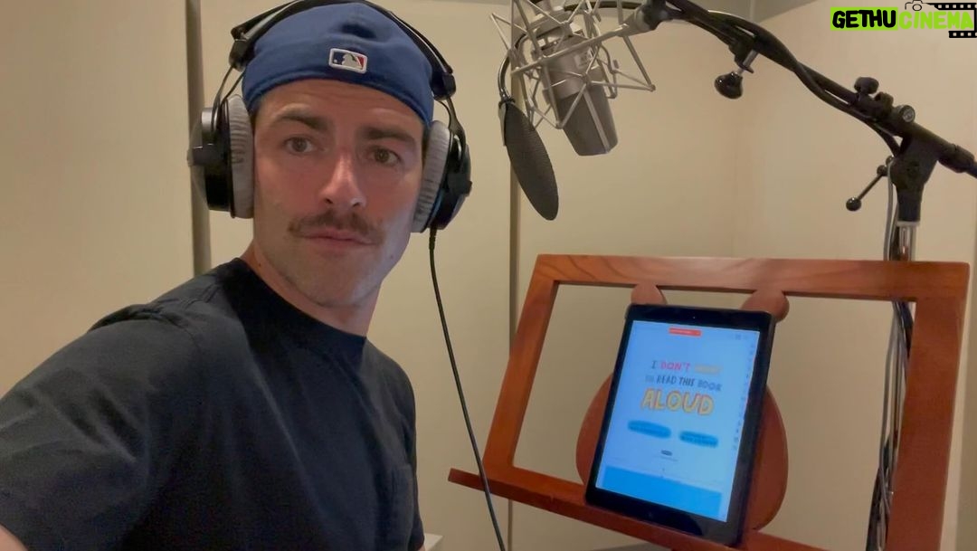 Max Greenfield Instagram - #IDontWantToReadThisBookAloud Audio Record Book Available Sept 19th Link in Bio to Pre Order @mikelowerystudio @penguinkids