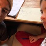 Max Greenfield Instagram - One of us needed a calculator #HomeSchool #ThatDecimalLife