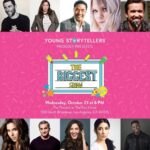 Max Greenfield Instagram - Excited to be apart of this incredible event once again @youngstorytellers