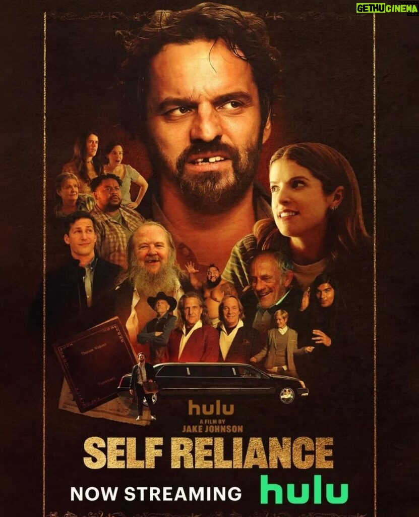 Max Greenfield Instagram - #selfreliance is OUT NOW on @hulu DIRECTED BY @mrjakejohnson ❤️