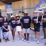 Max Greenfield Instagram - Today the cast and ENTIRE crew of @theneighborhood came out to support the @sagaftra and #WGA strike. I’ve never been more proud to be a member of our union or a part of this incredible production.
