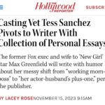Max Greenfield Instagram - Congratulations to @tesssanchezgreenfield A beautiful example of perspective and acceptance after a really shit couple of years. I love you. We love you. And I’m so hoping Michelle Williams agrees to record the audio book. ❤️❤️❤️ @hollywoodreporter @gallerybooks