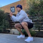 Max Greenfield Instagram - I read this whole book while in the squat position. 8 pages on 2 pages off. For time. @mathewfras @hwpotraining