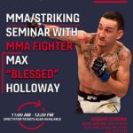 Max Holloway Instagram - The Blessed Express is coming to the East Coast of the mainland this summer, so I’m going to drop in and do some events with my fans. All details attached, and go to @getmeafighter (link is in their bio) for all the details @drivengym @rivs_hub @groundcontrol.owings.mills @sw_bar_and_grill