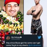 Max Holloway Instagram - Will Max be Blessed with a floral pair on fight night? 🌺 (via @blessedmma)
