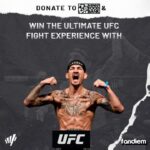 Max Holloway Instagram - 🚨🚨🚨 Donate to the @hawaiifoodbank for a chance to win the Ultimate @ufc Fight Experience with me including fight-worn gear from my UFC 251 title fight, two premium seats to a future U.S. based-fight of mine, round trip travel for two + two-night hotel stay, a one-on-one meet & greet, two tickets to attend ceremonial weigh-ins and more... 🥊 Donate and learn more about runner up prizes as well as bonuses at fandiem.com/ufc 🤙🏻 And remember you can always donate directly to @hawaiifoodbank #winwithfandiem Waianae, Hawaii