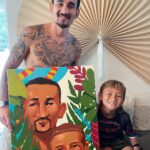 Max Holloway Instagram - Happy Father’s Day 🤍#daddestmanontheplanet