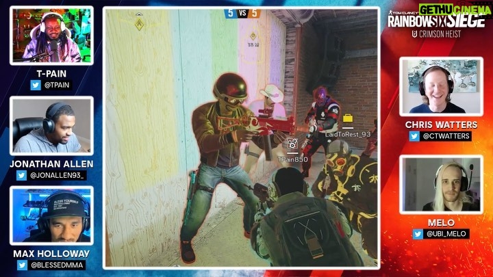 Max Holloway Instagram - Gotta love my judging on @Rainbow6Game today on Twitch.tv/Ubisoft 😂. Make sure you check out their latest event now and don’t miss out while it’s on sale! I guarantee you will love it! #RainbowSixSiege #RainbowIsMagic #ad