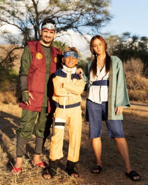 Max Holloway Instagram - “The Tales of Naruto UzumakI”- Jiraiya🍥 Happy Holloween from the Holloways🎃 #halloween #naruto