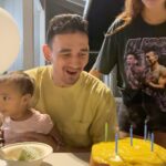 Max Holloway Instagram - The wife tried to cake me the first time and failed 😂 she came back with the cupcake tho. Unfair haha. Thank you everyone for the bday wishes! Stay blessed fam 🤍