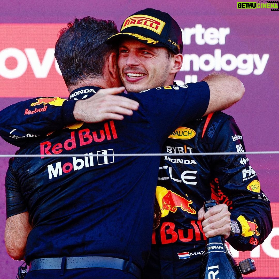 Max Verstappen Instagram - Huge congrats to @christianhorner 🎉 Happy 50th!