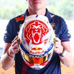 Max Verstappen Instagram - We’ve been working on this one for a while..🖌️ Back to where it all started with my retro helmet 🙌 Scale models are available for pre-order on Verstappen.com 👆