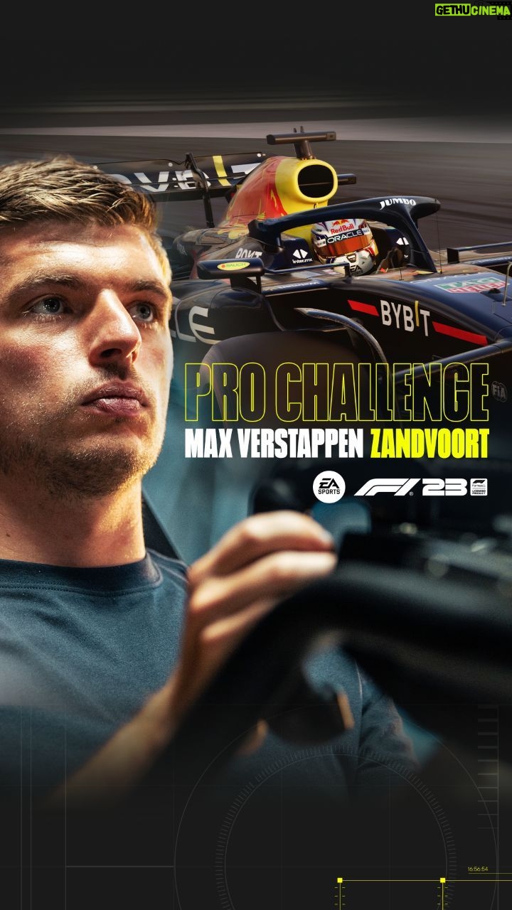 Max Verstappen Instagram - Can you beat me on #F123? 😉 Introducing the first #ProChallenge in F1® World. I've laid down the gauntlet with a 1:10.621 lap at Circuit Zandvoort ⏱ Beat my time in the special event between Aug 29-Sep 4, and you'll unlock my in-game #DutchGP helmet 🦁 ▶ F1 World > Play > Solo & Multiplayer > Pro Challenge #F123 is on sale right now for Xbox, PlayStation, and PC