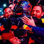 Max Verstappen Instagram - Champions 🙌 Winning the race is the perfect way to end an amazing weekend @redbullracing 👏 Thank you all for the tremendous support and messages 🙏 #QatarGP Losail International Circuit