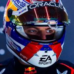 Max Verstappen Instagram - Chrome 🪩 with a bit of a throwback, my new 2024 season helmet! 🙌 Scale models on Verstappen.com 🌐