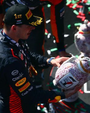 Max Verstappen Instagram - Thanks @landonorris 🏆😉