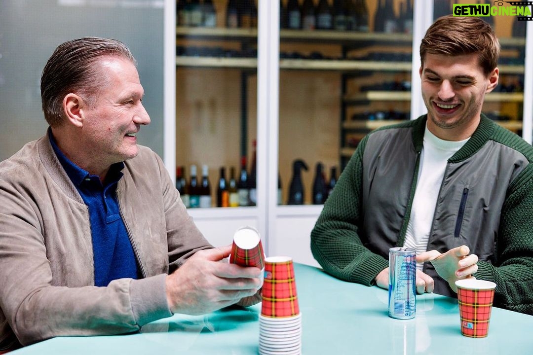 Max Verstappen Instagram - Cheers to more laughs together 😁 Happy Father’s Day @josverstappen7 🙌