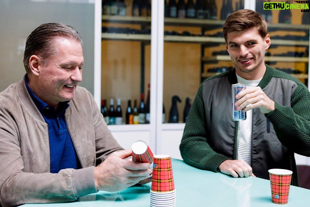 Max Verstappen Instagram - Cheers to more laughs together 😁 Happy Father’s Day @josverstappen7 🙌