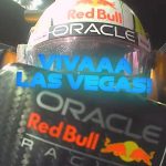 Max Verstappen Instagram - Viva Max Vegas 🥳 Max Verstappen was in a singing mood as he crossed the line for the win at the #LasVegasGP 🎶 #F1 #Formula1
