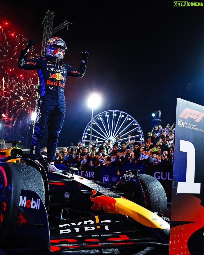Max Verstappen Instagram - Yes boys!!! Couldn’t have asked for more 🙌 Unbelievable start to the year, a 1-2 finish is absolutely fantastic 🏆 Great work @redbullracing, let’s keep pushing 👊 Bahrain International Circuit