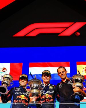 Max Verstappen Instagram - Yes boys!!! Couldn’t have asked for more 🙌

Unbelievable start to the year, a 1-2 finish is absolutely fantastic 🏆 Great work @redbullracing, let’s keep pushing 👊