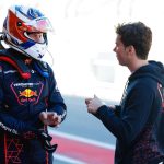 Max Verstappen Instagram - Great to be out on track again, testing with @verstappencom Racing 💪 Good times ☝️