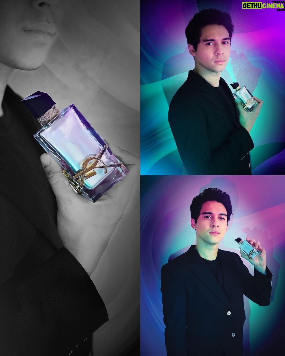 Maxime Bouttier Instagram - The new LIBRE L'absolu Platine from @yslbeauty captures the freshness of Diva Lavender, White Lavender and Orange Blossom that wrapped in this luxurious silver bottle that embodies the strength of the platine metal. #YSLBeauty #YSLBeautyID #IAmLibre