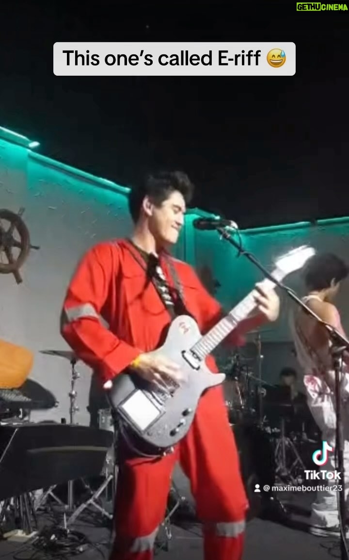 Maxime Bouttier Instagram - That’s how you rock n roll everyone Lagu baru kita yang gatau kapan mau di release 😅