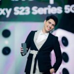 Maxime Bouttier Instagram - Yesterday night’s @samsungindonesia show! Styled by @wanda_haraa Designed by @rakeshd18 Hair by @chikievers Suit by @sasdesigns Taken by @snap.nuel
