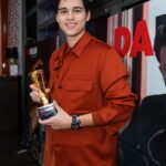 Maxime Bouttier Instagram - @daman_magazine 16th anniversary. Thank you for the award Wrap in: @zegnaofficial Watch: @cartier @time.international Stylist: @ivanteguhsantoso #daman16 Jakarta, Indonesia