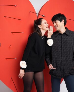 Maxime Bouttier Instagram - MY VALENTINE ❤️

@lunamaya
Photographer @winstongomez #winstongomez 
Mua @bubahalfian 
Stylist @carolinemeliala 
Hair @yezhadjohair 
Studio @11.11studiojakarta 
Nails @linneabeautybar_id 
Outfit @maisonvalentino @time.international 
Men shoes @jacksonsh.id