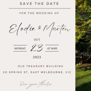 Maxime Bouttier Instagram - That time in Melbourne 
Credit to my sister getting married. 
They grow up so fast.😘