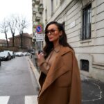 Maya Jama Instagram - Philosophy to Marni to dinner etc Milan, Italy