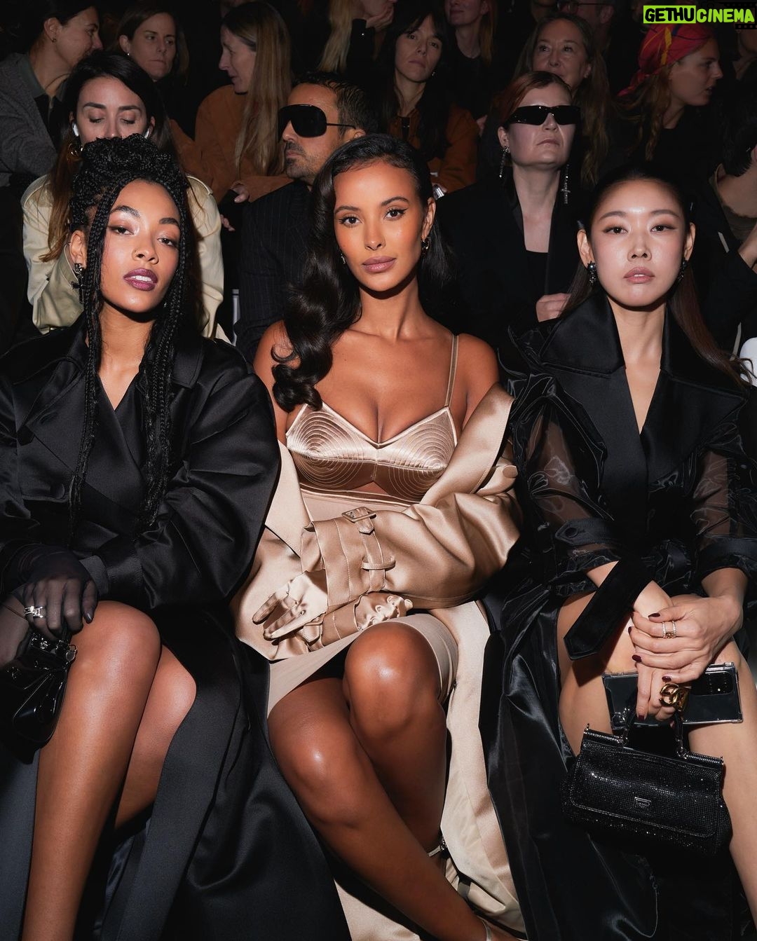 Maya Jama Instagram - Dolce & Gabbana day 🤌🏽✨ Milan, Italy