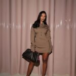 Maya Jama Instagram - Philosophy to Marni to dinner etc Milan, Italy