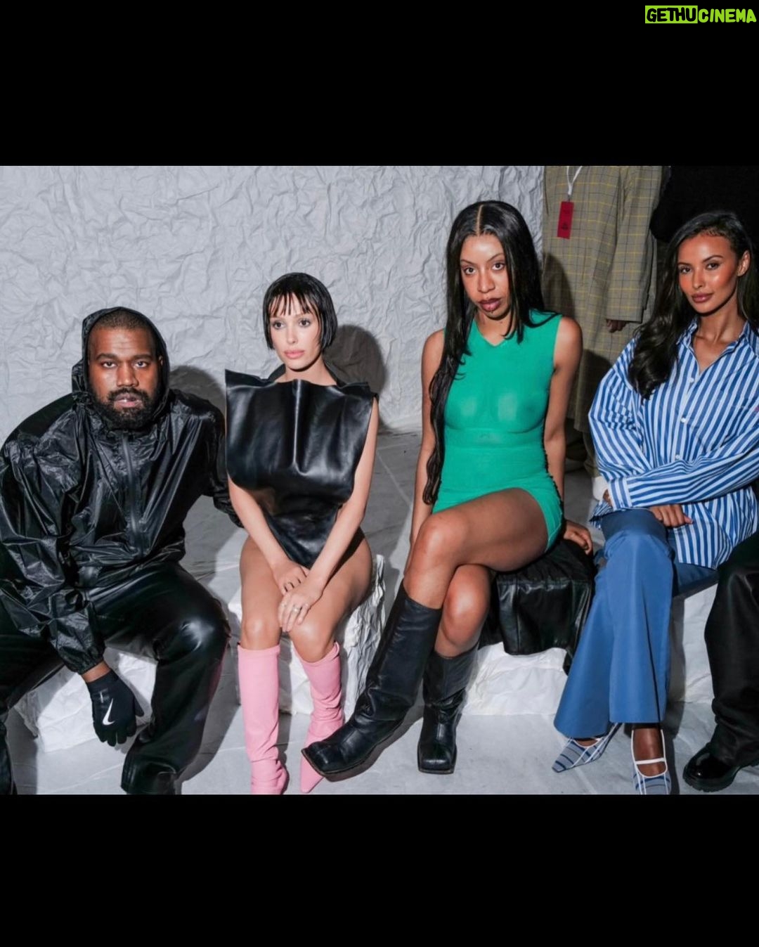 Maya Jama Instagram - Philosophy to Marni to dinner etc Milan, Italy