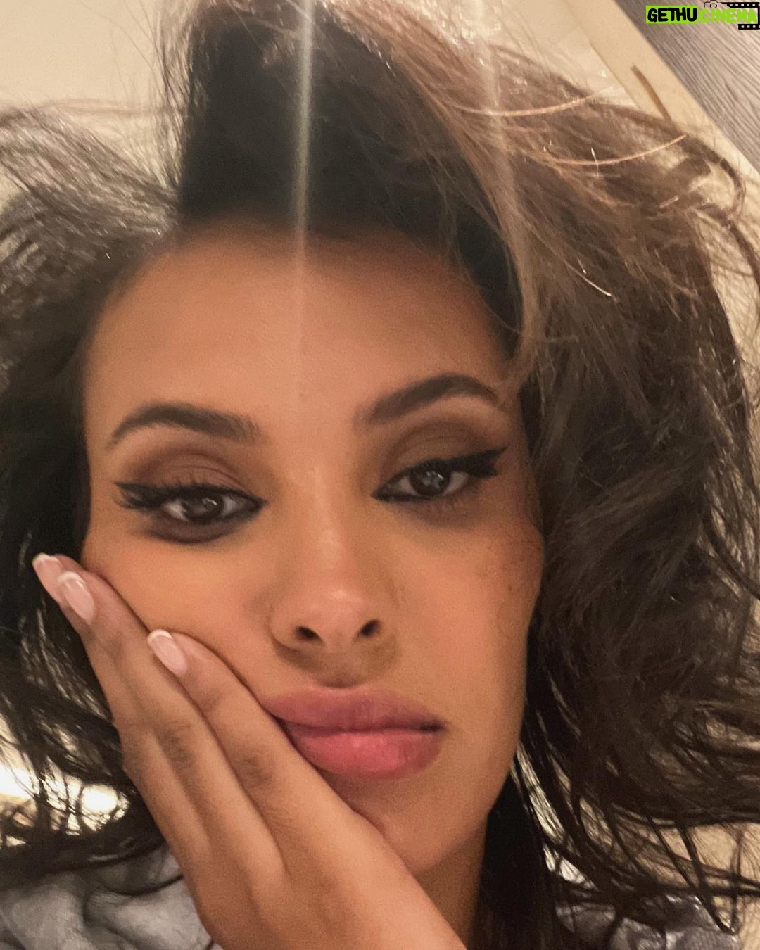 Maya Jama Instagram - Philosophy to Marni to dinner etc Milan, Italy
