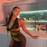 Maya Jama Instagram - Show-day the other day 🫒
