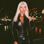 Maya Jama Instagram - Another year another amazing night ❤️👻 love to everyone who came and made such an effort with their costumes! All the incredible djs and @dela.studio killed it ❤️ had the best time. Thanks to @gordonsginuk for the loveellly drinks. #AD #pleasedrinkresponsibly #over18sonly For the facts visit drinkaware.co.uk