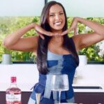Maya Jama Instagram - #ad There’s a new girl at @gordonsginuk Premium Pink 😬😬😬We are so excited to share this news! If you know about cling cling you’ll know how much sense this makes 🥂 Our #ClinkWithPink campaign is all about having fun with friends and being unapologetically yourself There is SO much stuff coming up.. cocktails, events and limited edition bottles 👀The first of these bottles will drop as soon as next week and we’ll let you know when they are here. But for now, join us in raising a glass with this delicious, summery Gordon’s Pink Paloma cocktail – I just know you’re gonna love it 💗✨ #Over18sonly #pleasedrinkresponsibly